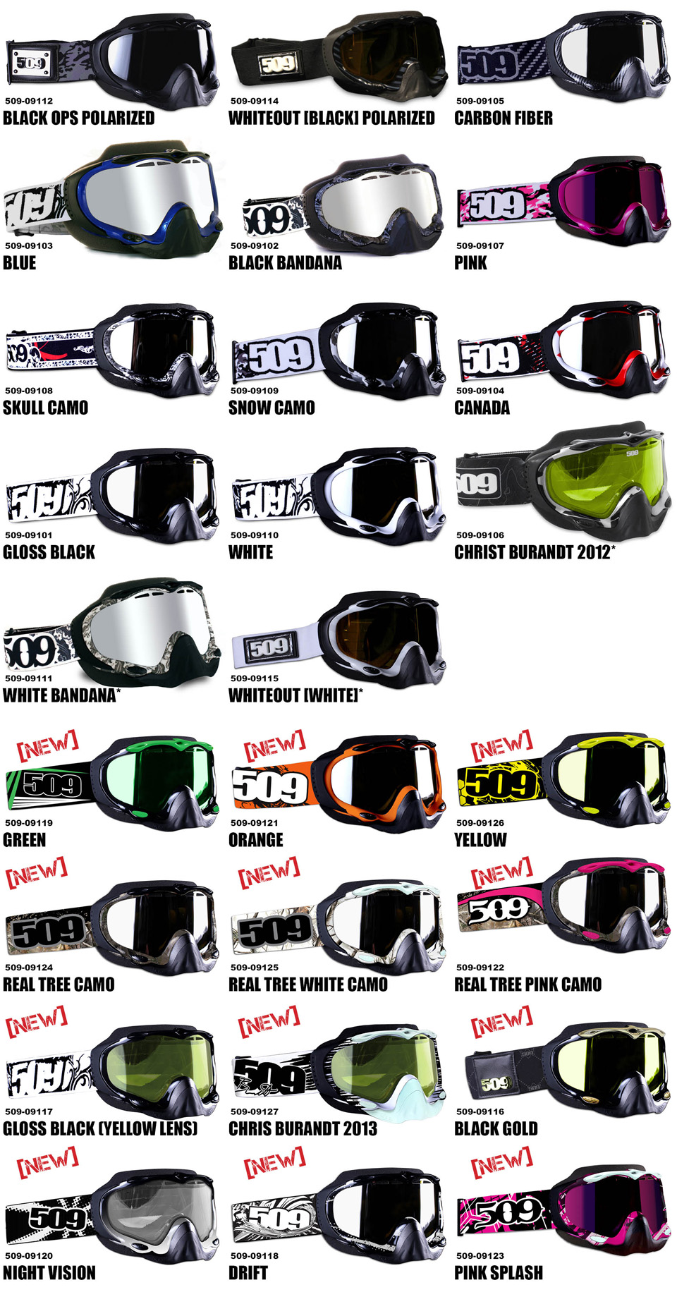 509 Sinister 2 Goggles 