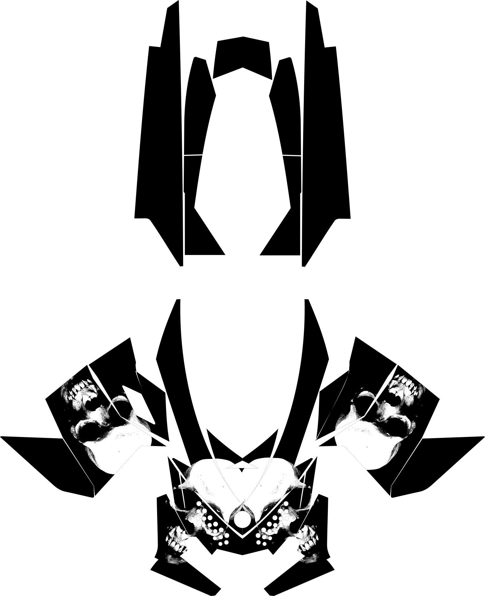 Sled Image graphics wrap