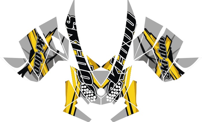 Sled Image graphics wrap